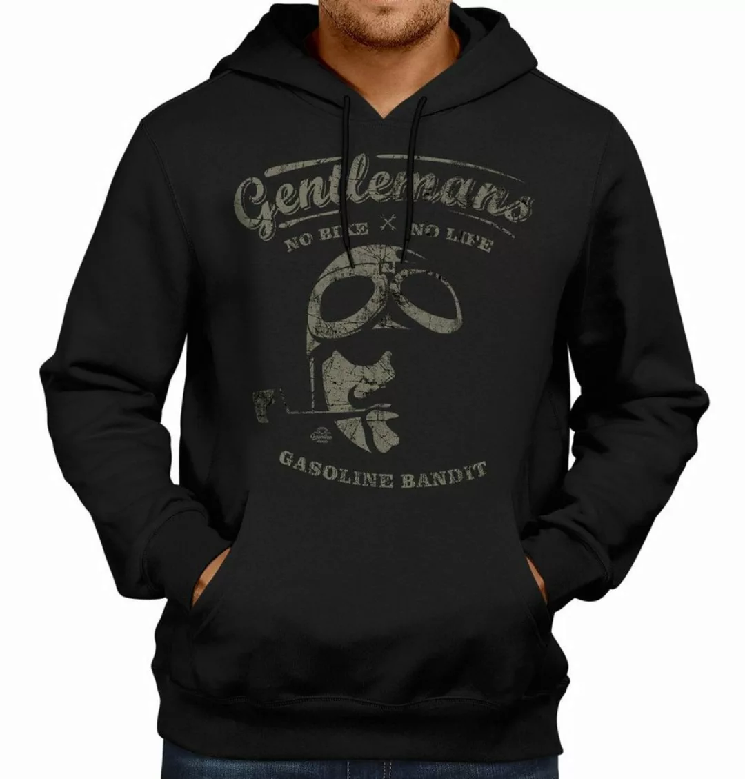 GASOLINE BANDIT® Kapuzensweatshirt im Original Rockabilly Biker Racer Desig günstig online kaufen