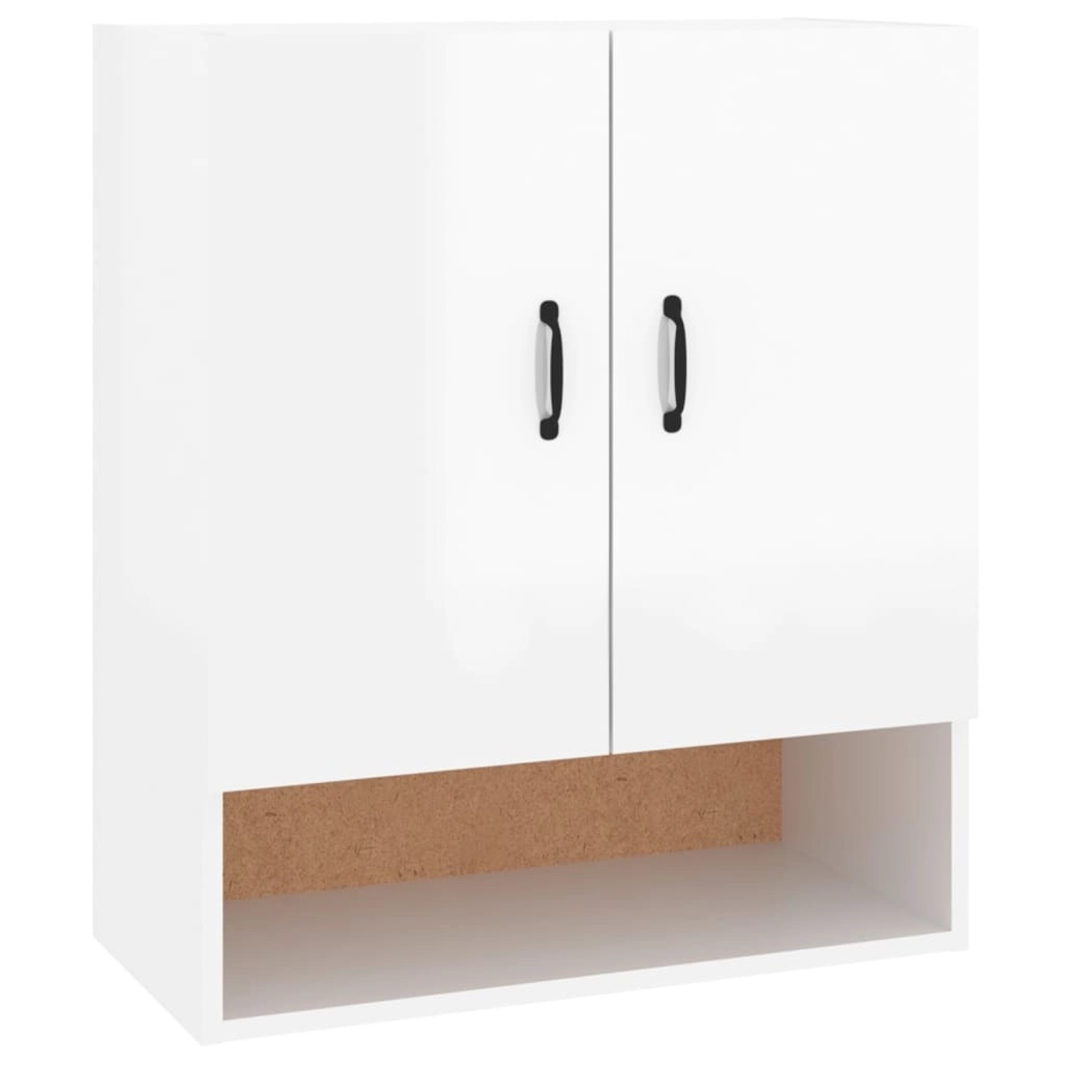 vidaXL Hängeschrank Hängeschrank Wandschrank Hochglanz-Weiß 60x31x70 cm Spa günstig online kaufen