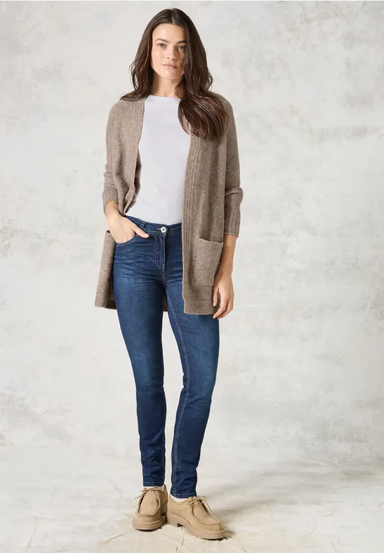 Langer Bouclé Cardigan günstig online kaufen