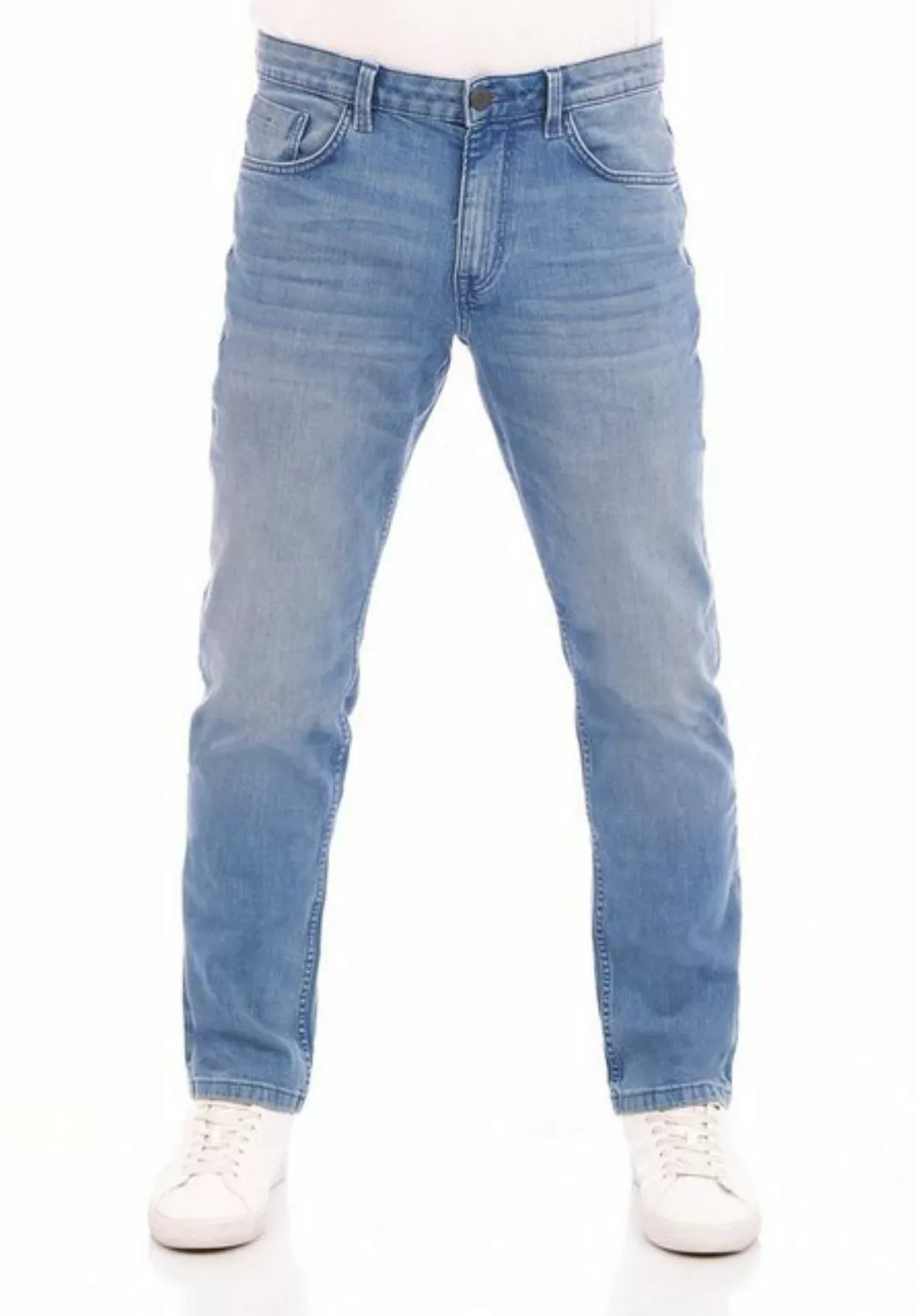 Tom Tailor Herren Jeans MARVIN Straight Fit Blau günstig online kaufen