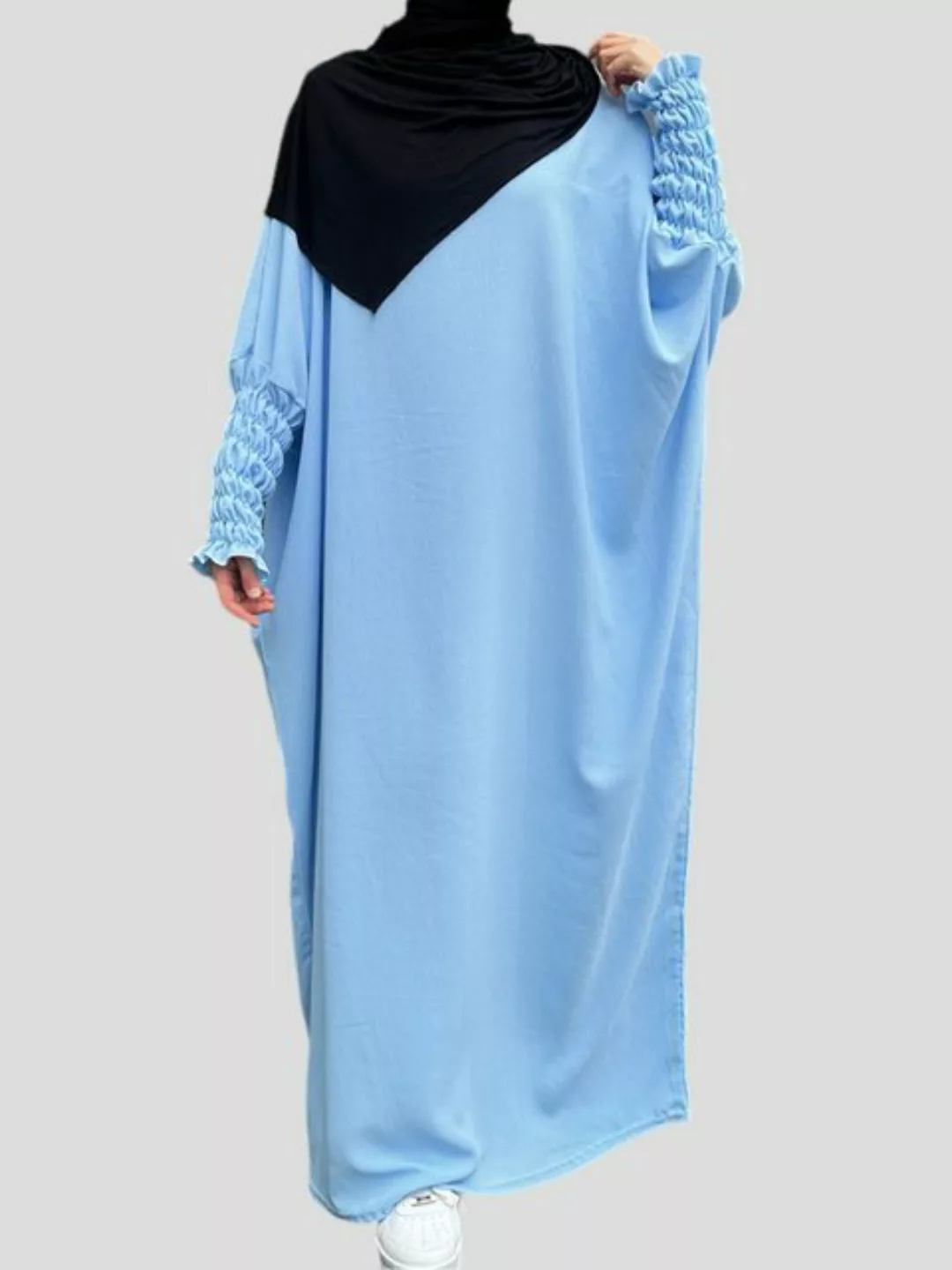 Aymasal Maxikleid Abaya Aliyah Schmetterling Kleid Kaftan Islamische Gebets günstig online kaufen