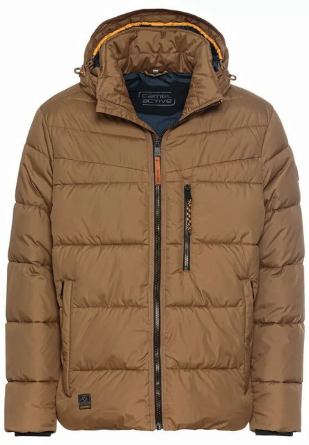 camel active Steppjacke mit abnehmbarer Kapuze günstig online kaufen