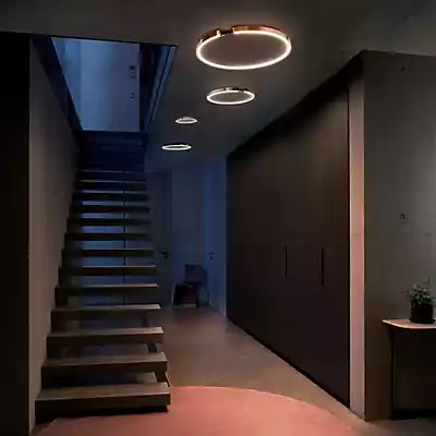 Occhio Mito Soffitto 40 Flat Wide Wand- und Deckeneinbauleuchte LED, Kopf g günstig online kaufen