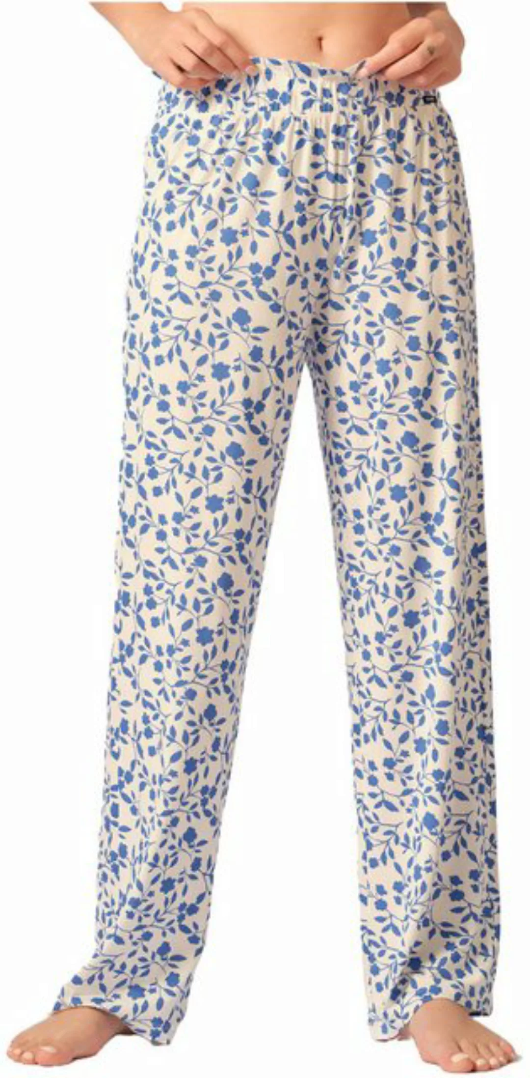 Skiny Pyjamahose Damen Schlafanzughose (1-tlg) Modisches Design günstig online kaufen