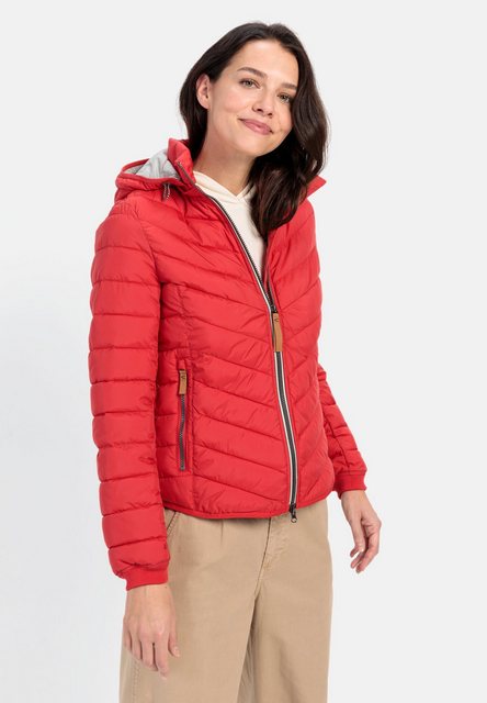 camel active Steppjacke aus recyceltem Polyester Markenlabel günstig online kaufen