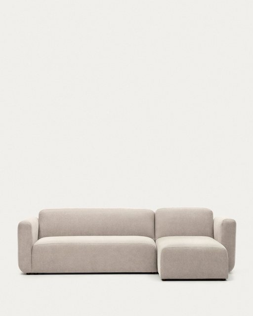 Natur24 Schlafsofa Neom Modulares 3-Sitzer Sofa 263 x 78 x 89 cm Beige Modu günstig online kaufen