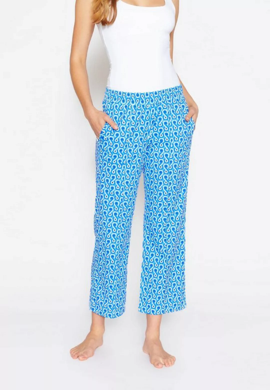 AENGELS Culotte Hose Jogger Culotte mit 70s Print günstig online kaufen