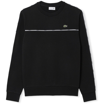 Lacoste  Sweatshirt Logo Trim Fleece Sweatshirt SH9818 - Black günstig online kaufen