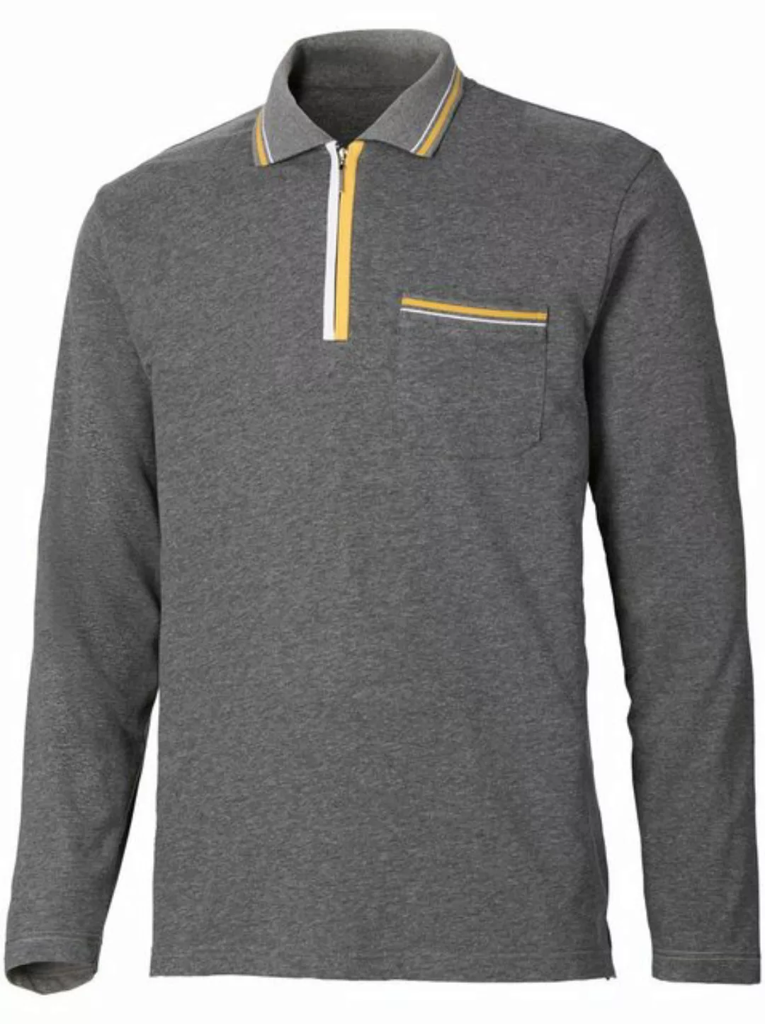 Classic Langarm-Poloshirt "Poloshirt" günstig online kaufen