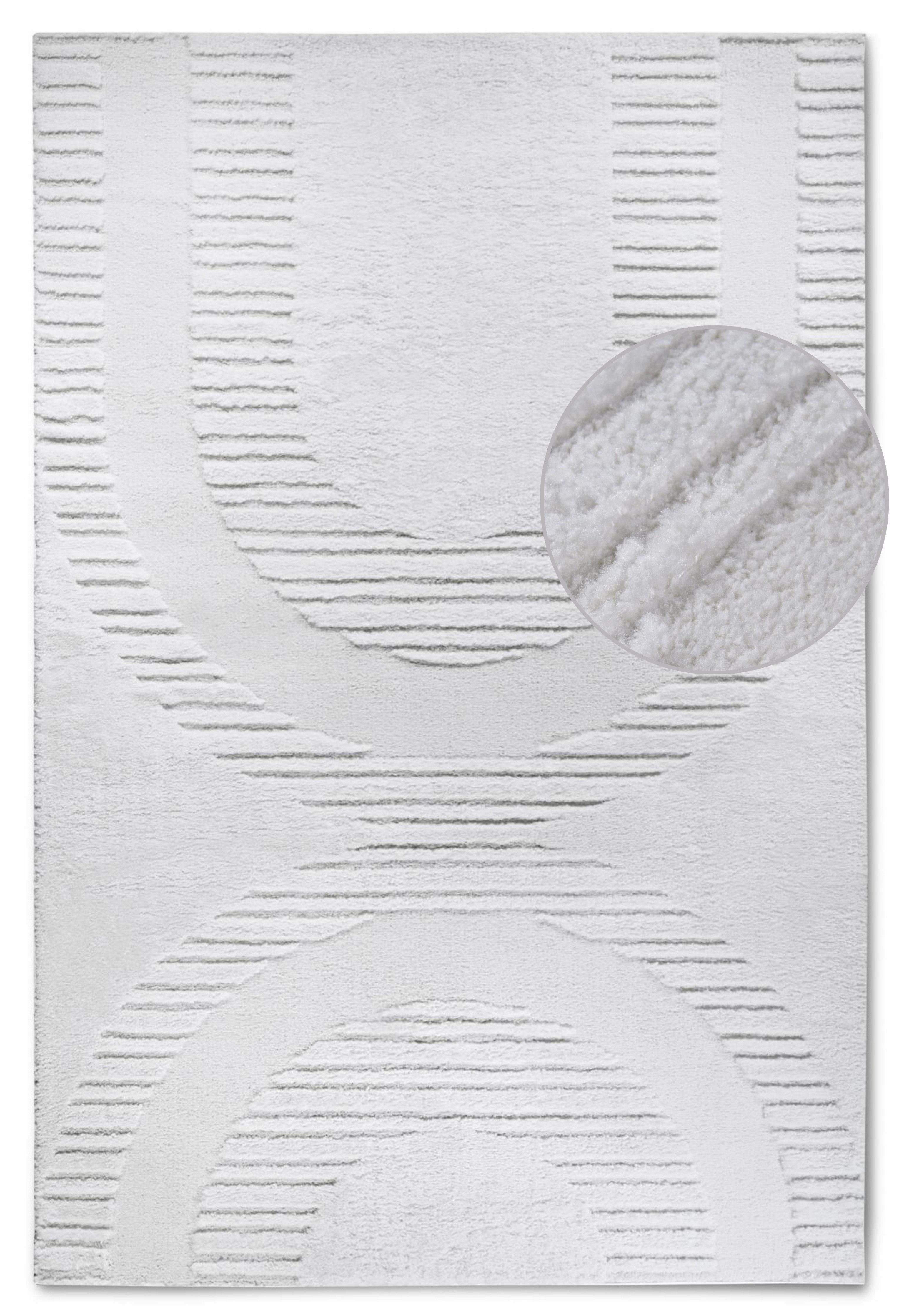 ELLE DECORATION Designteppich »Bartoux«, rechteckig, 18 mm Höhe, Hochflor, günstig online kaufen