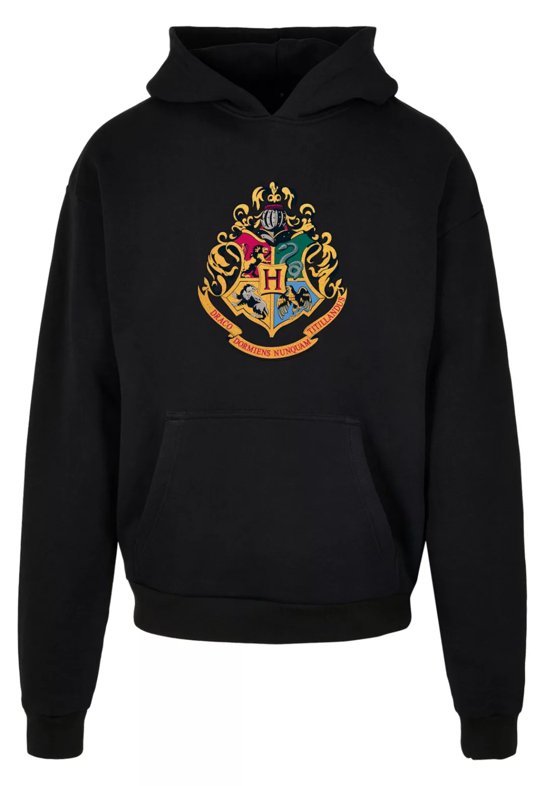 F4NT4STIC Kapuzenpullover "Harry Potter Hogwarts Crest Gold", Print günstig online kaufen