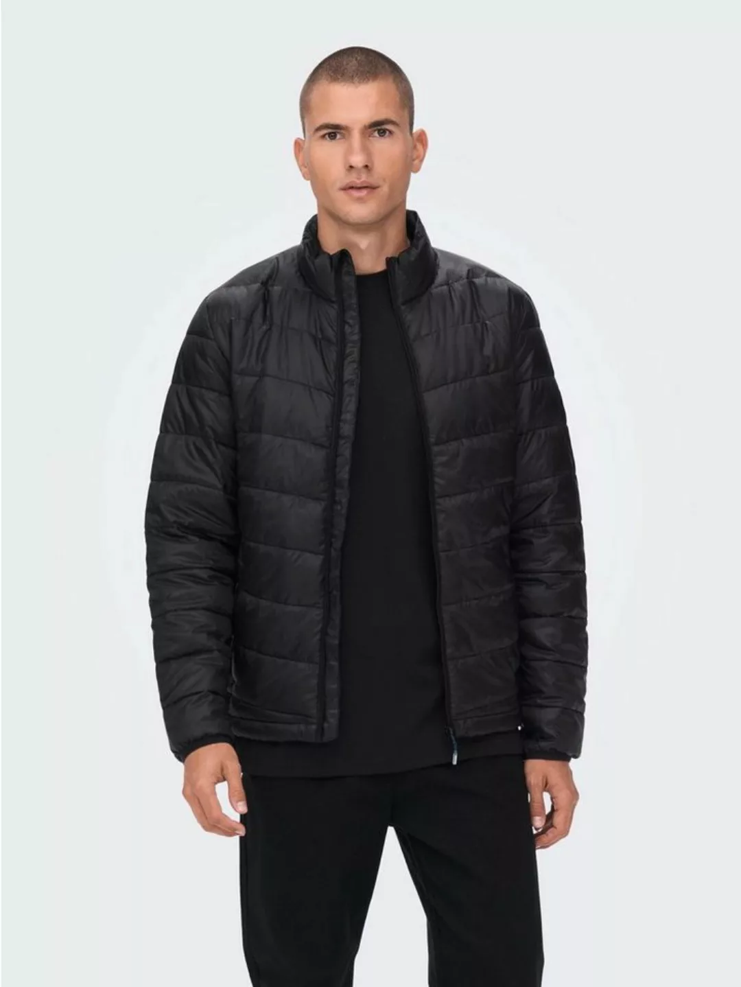 ONLY & SONS Steppjacke CARVEN QUILTED PUFFER mit Stehkragen günstig online kaufen