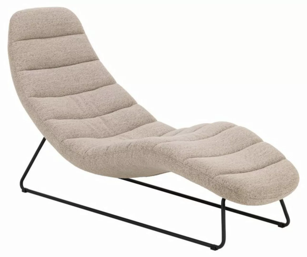 ACTONA GROUP Chaiselongue in Beige, Stoff - 63x86x156cm (BxHxT) günstig online kaufen