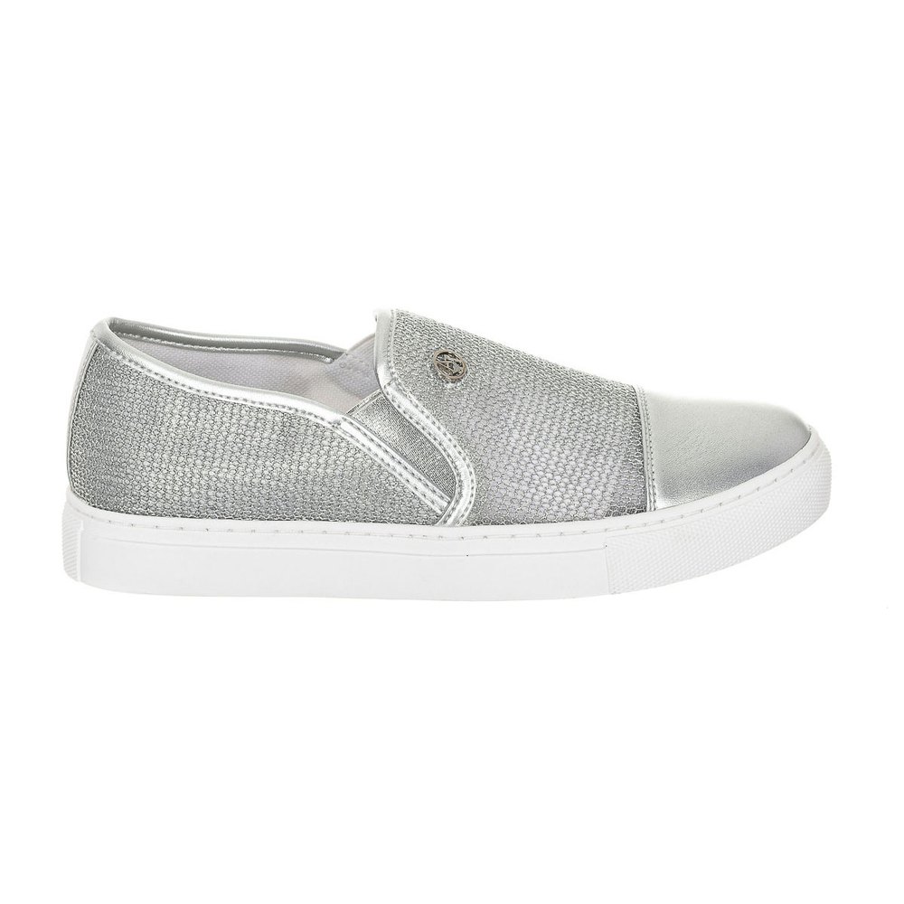 Armani Jeans Turnschuhe EU 41 Silver günstig online kaufen