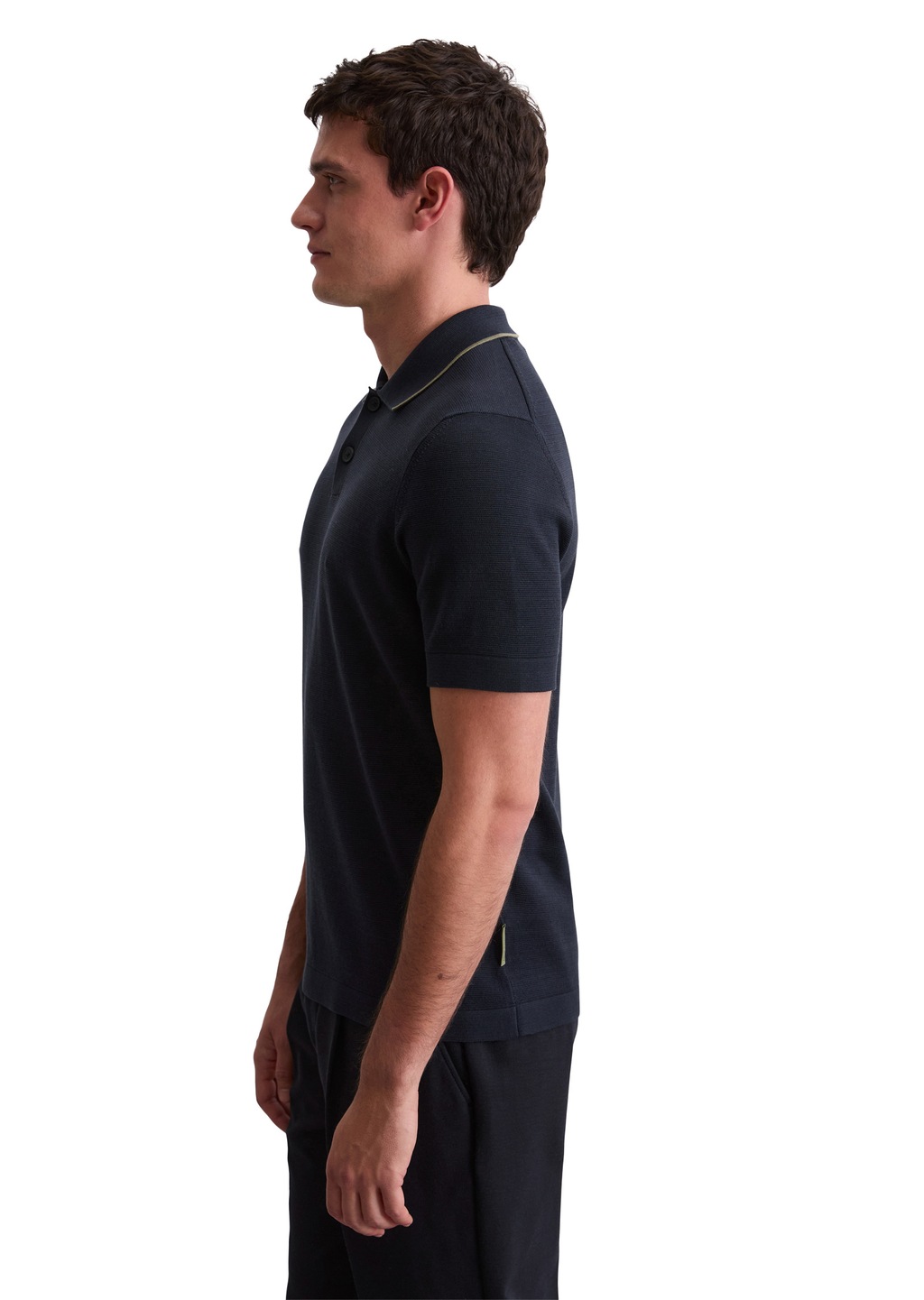 Marc OPolo Kurzarmpullover "aus reiner Bio-Baumwolle" günstig online kaufen