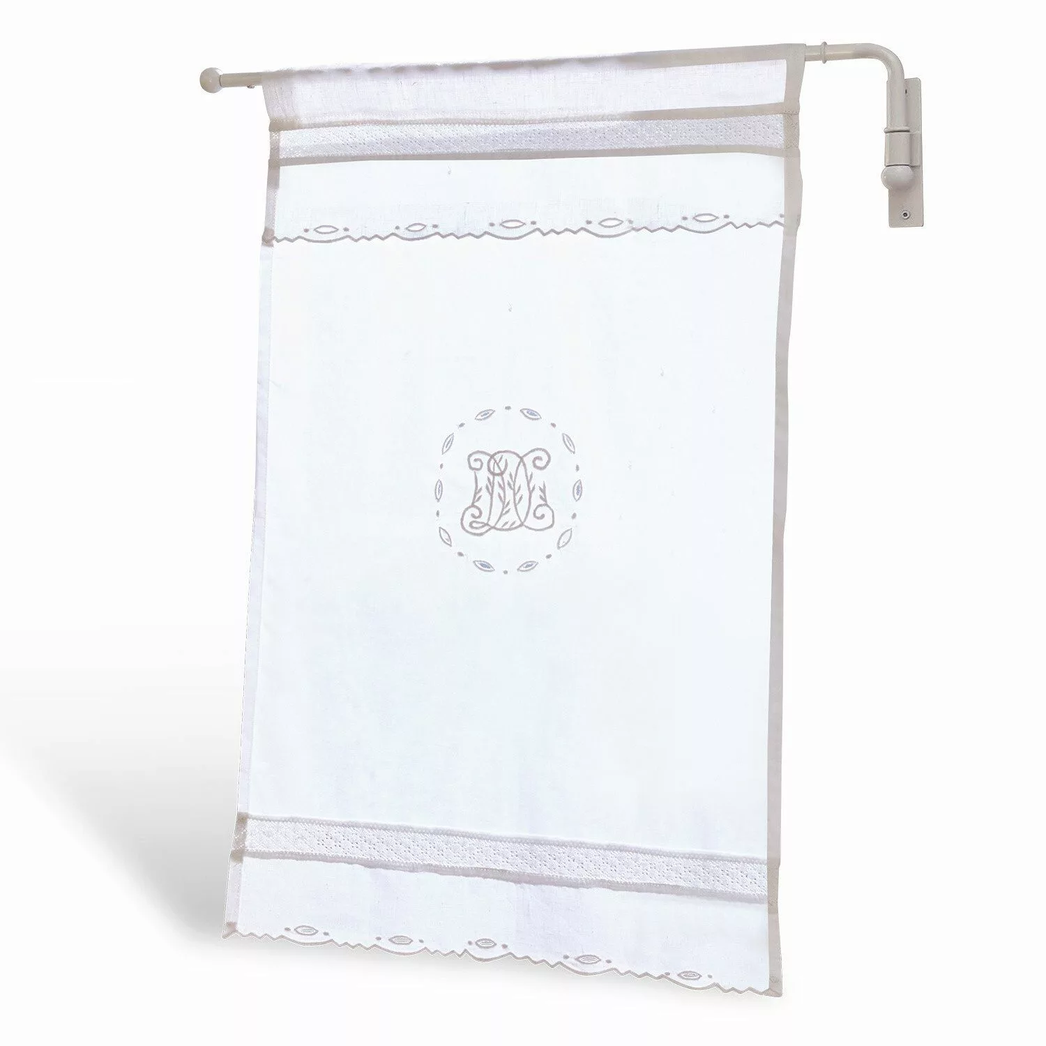 Mirabeau Scheibengardine Scheibengardine Saint Margot weiß günstig online kaufen