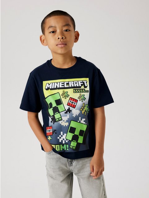 Name It T-Shirt NKMMUS MINECRAFT NREG SS TOP NOOS BFU günstig online kaufen