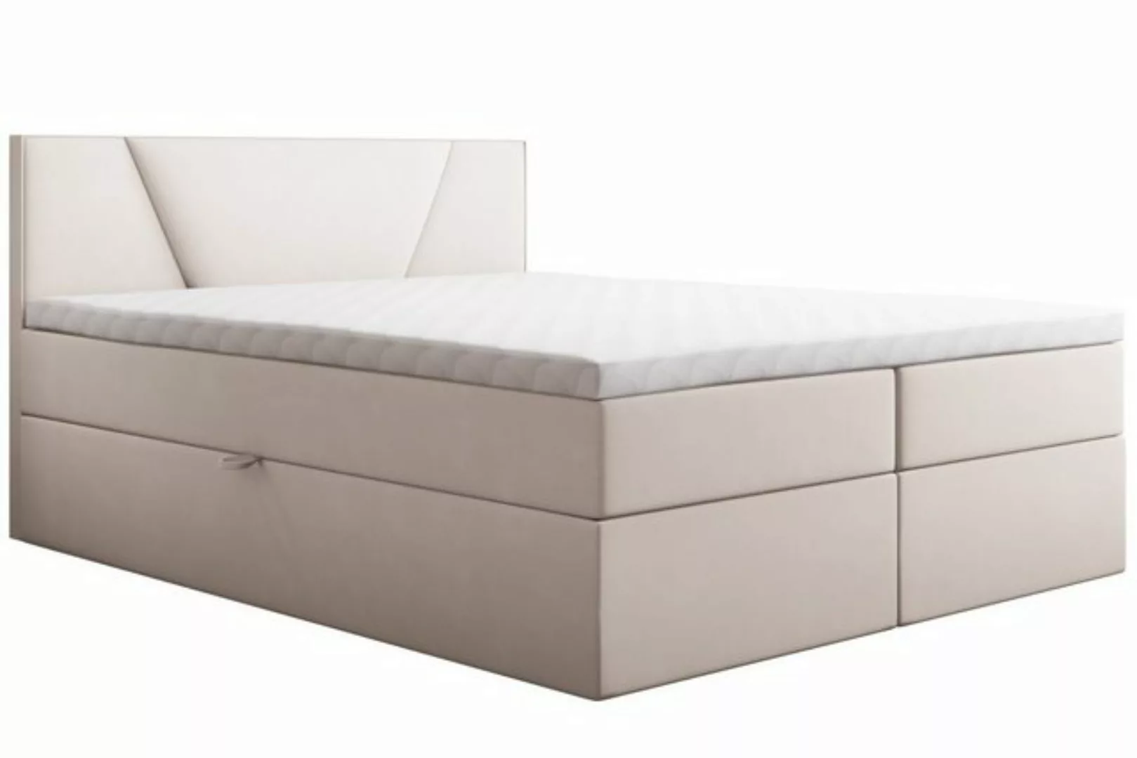 Best for Home Boxspringbett Jubilee Bonellfederkern inkl. Topper 7 cm – Lux günstig online kaufen