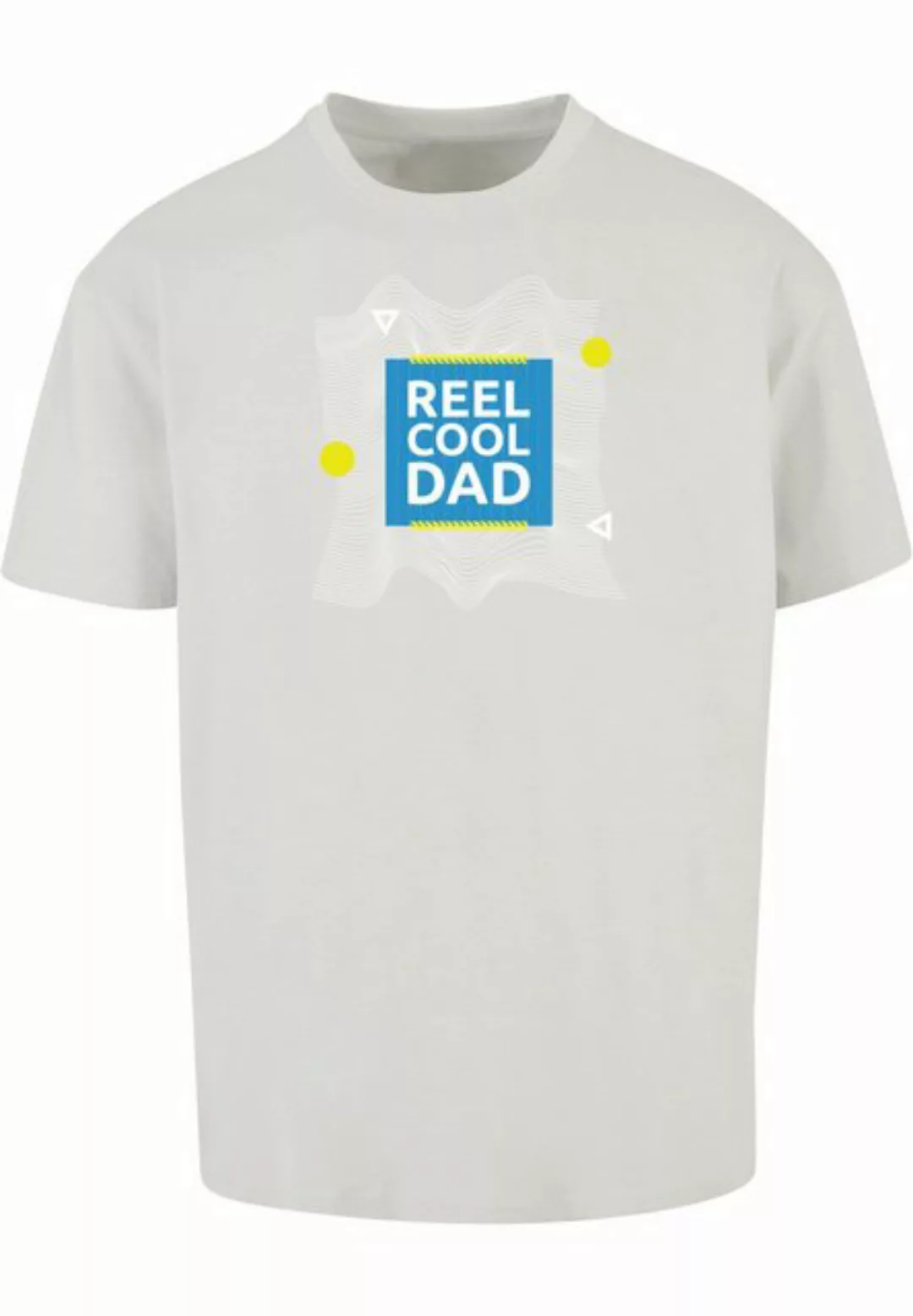 Merchcode T-Shirt Merchcode Herren Fathers Day - Reel cool dad Heavy Oversi günstig online kaufen