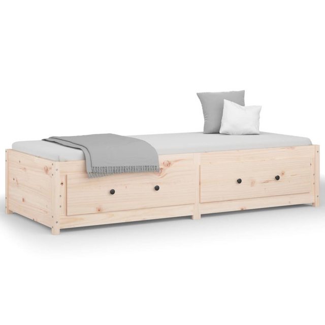 vidaXL Gästebett Gästebett Tagesbett 75x190 cm 2FT6 Small Single Massivholz günstig online kaufen