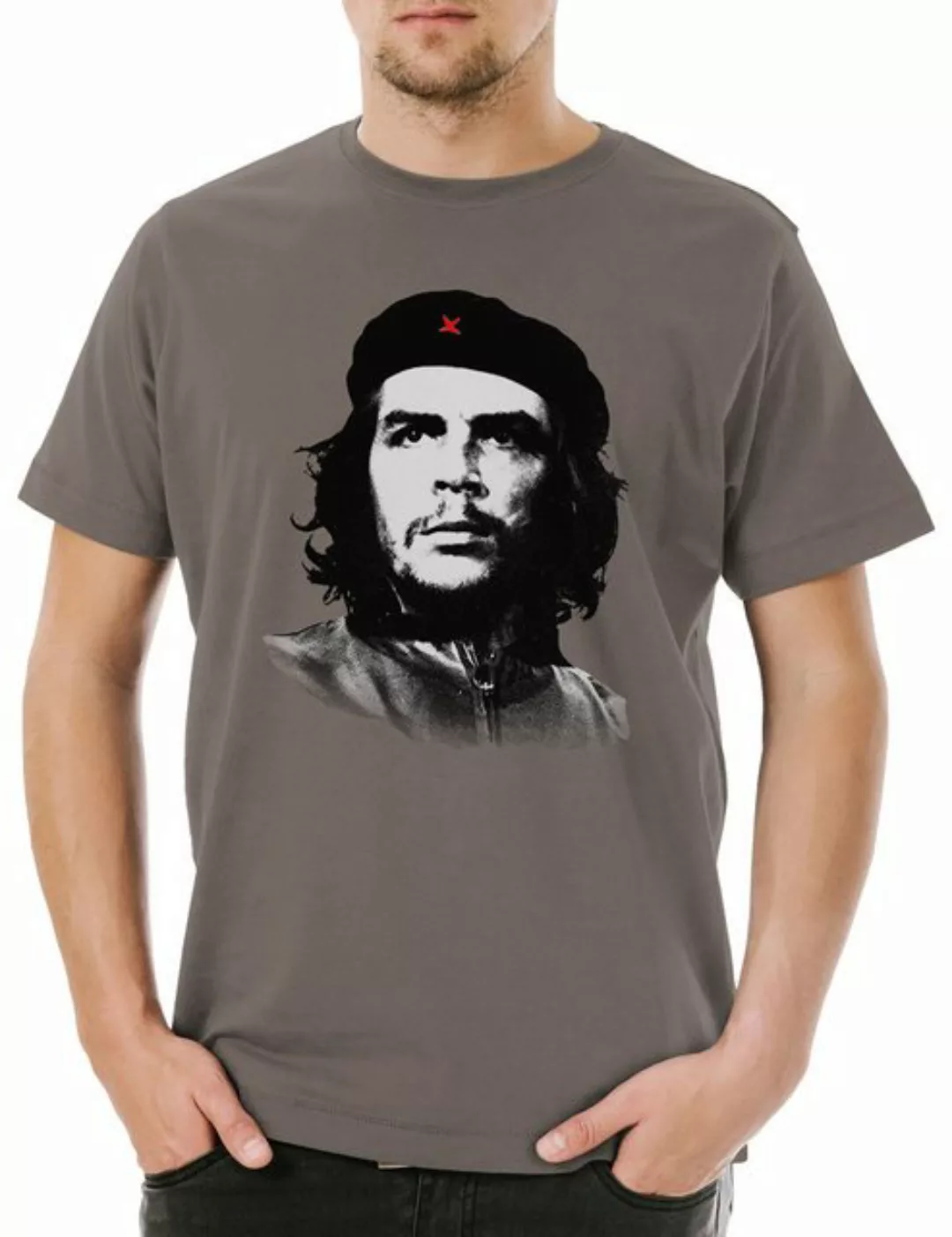 Urban Backwoods Print-Shirt Classic Che Guevara Portrait II Herren T-Shirt günstig online kaufen