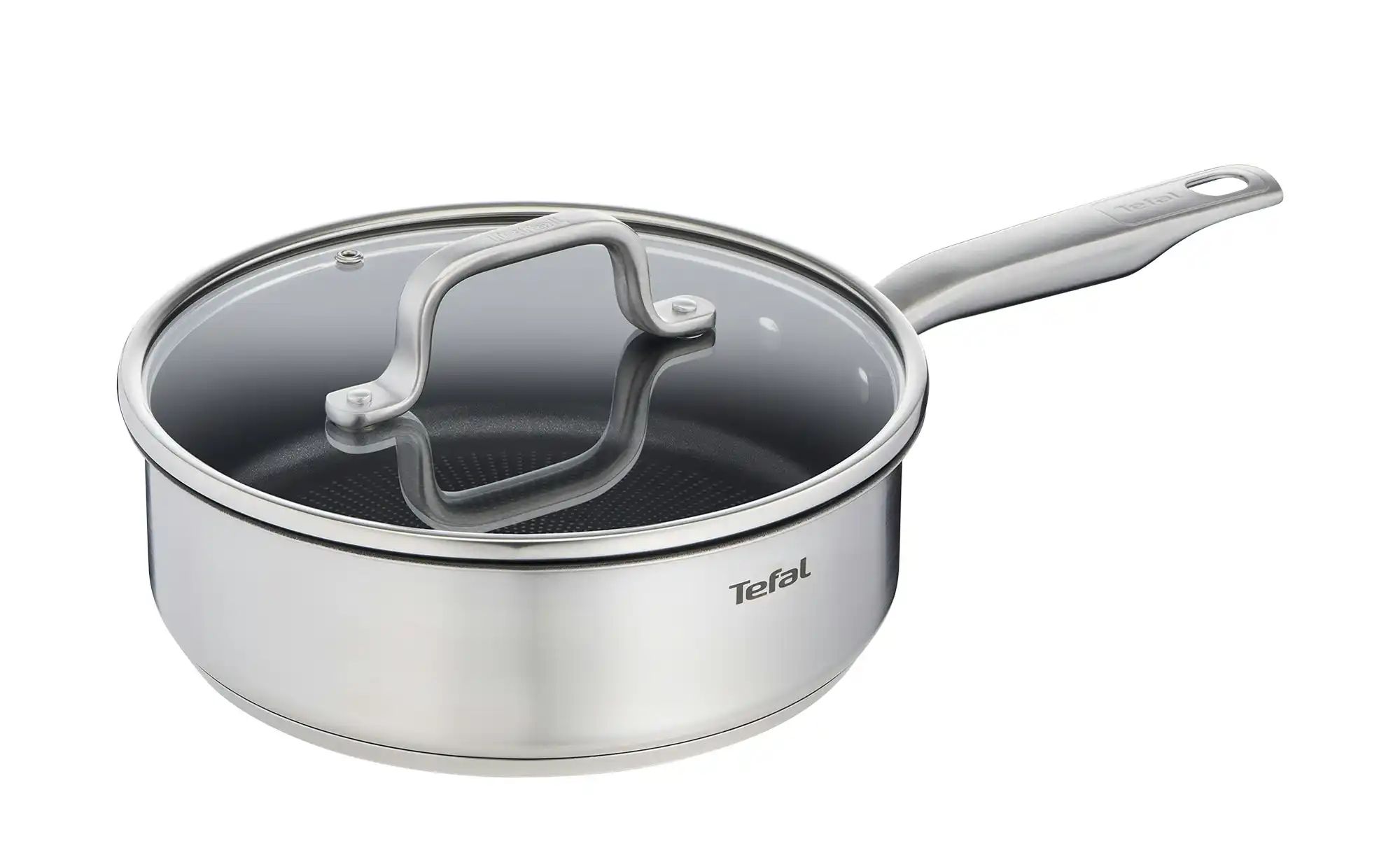 Tefal Schmorpfanne »Virtuoso, Induktion, Ø 24 cm«, Edelstahl, mit Deckel, P günstig online kaufen