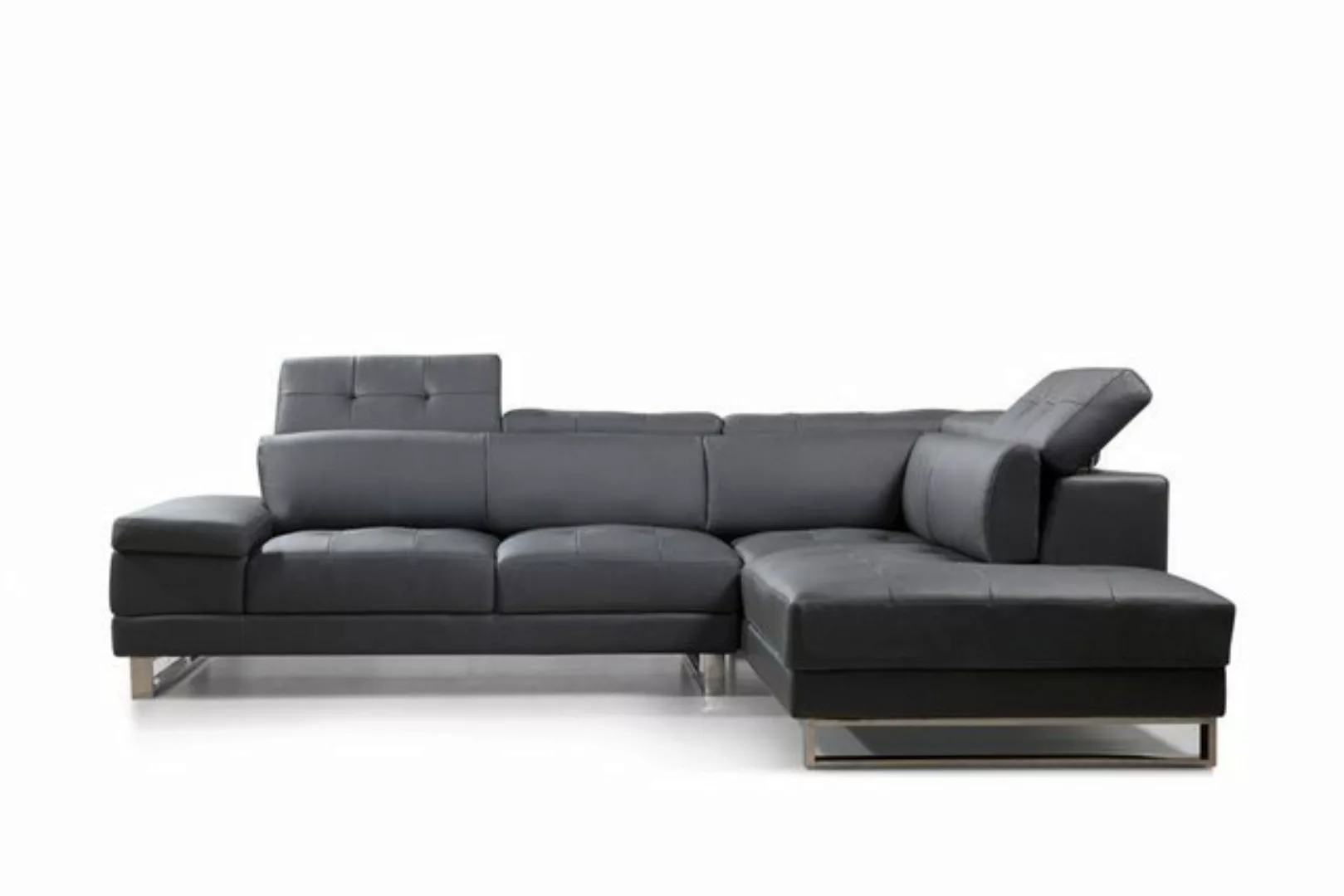 JVmoebel Ecksofa Designer Ledersofa Sofa Couch Polsterecke Wohnlandschaft S günstig online kaufen