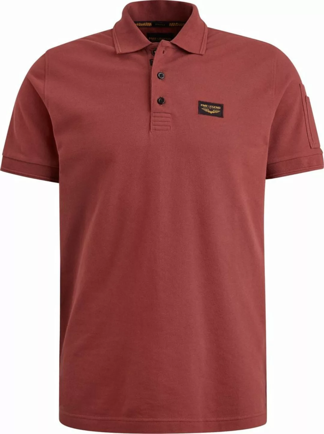 PME Legend Poloshirt Trackway Rot - Größe L günstig online kaufen