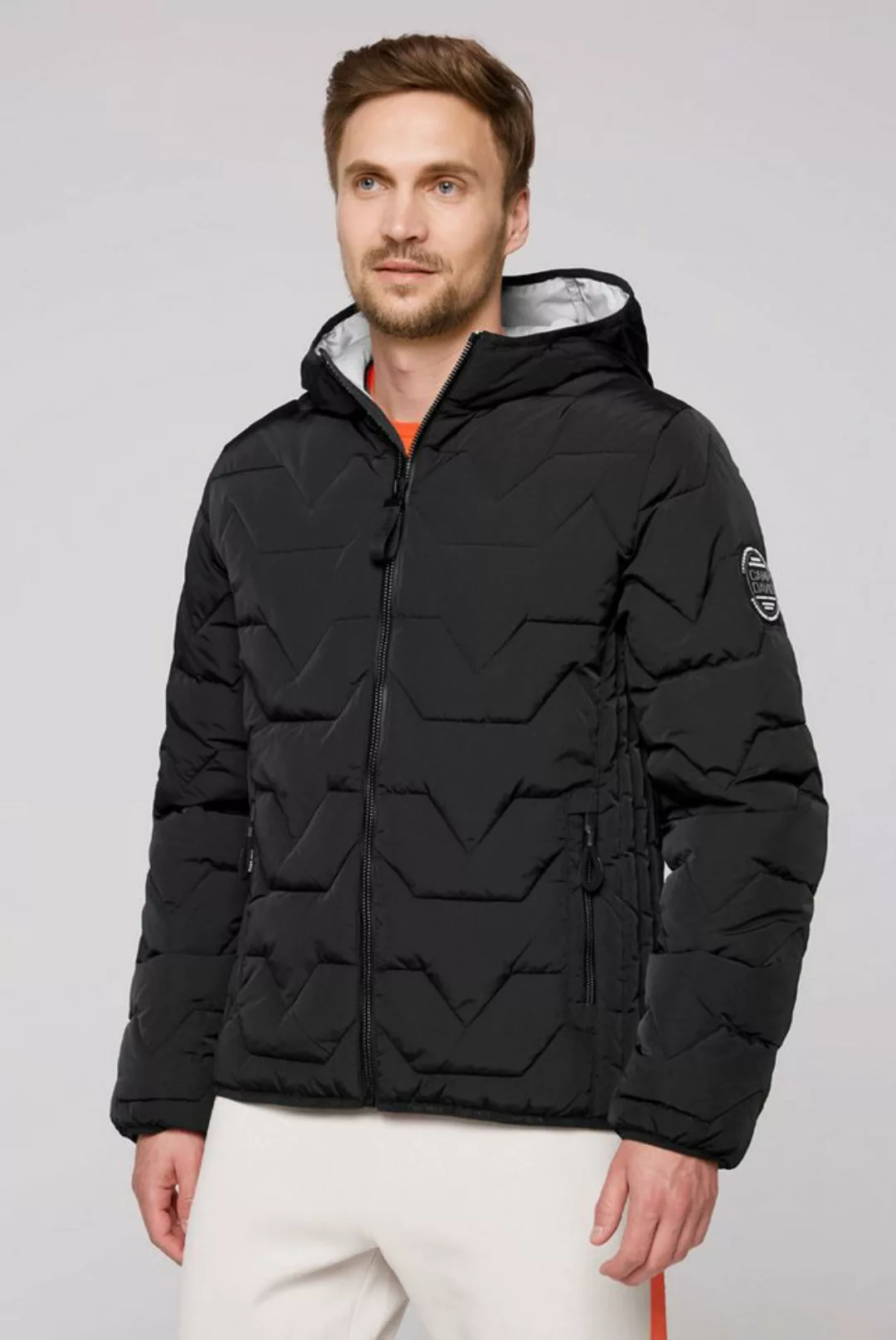 CAMP DAVID Winterjacke mit elastischem Saumabschluss günstig online kaufen