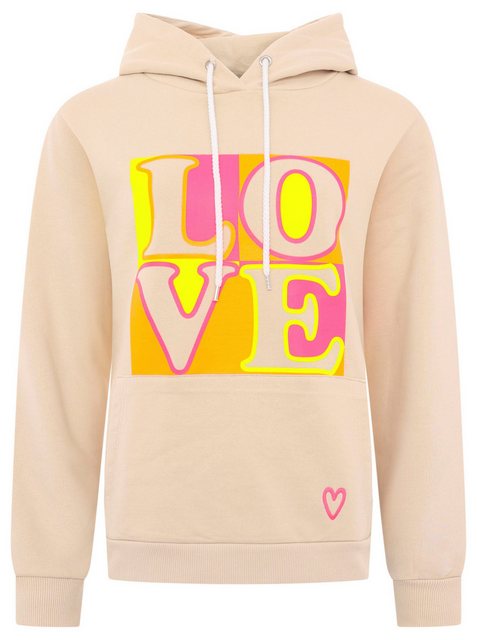 Zwillingsherz Hoodie "Love Yourself" Details: Fronttaschen, innen mit Fleec günstig online kaufen