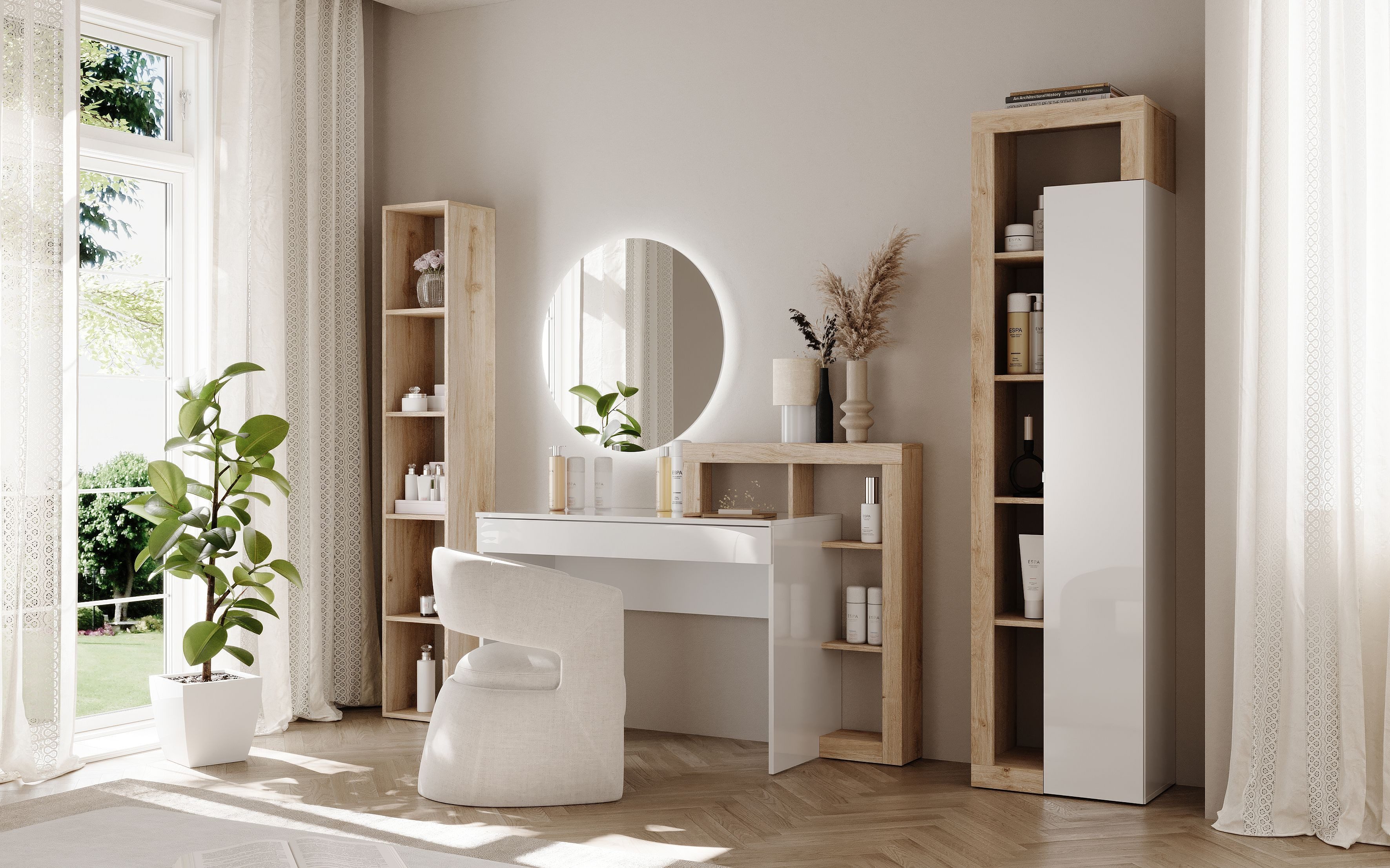 INOSIGN Standregal "Infinity Höhe 186 cm, Breite 28 cm, Bücherregal,", Deko günstig online kaufen