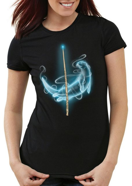 style3 T-Shirt Patronus Hermine potter schule zauber harry quidditch besen günstig online kaufen