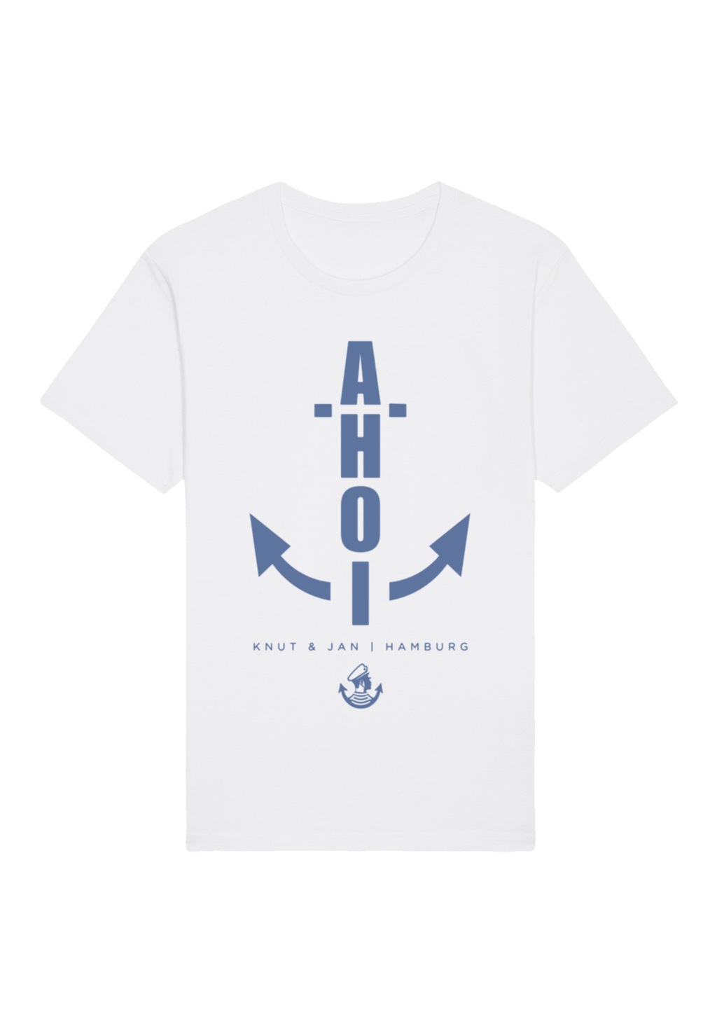 F4NT4STIC T-Shirt "Ahoi Anker Blau Knut & Jan Hamburg", Premium Qualität günstig online kaufen