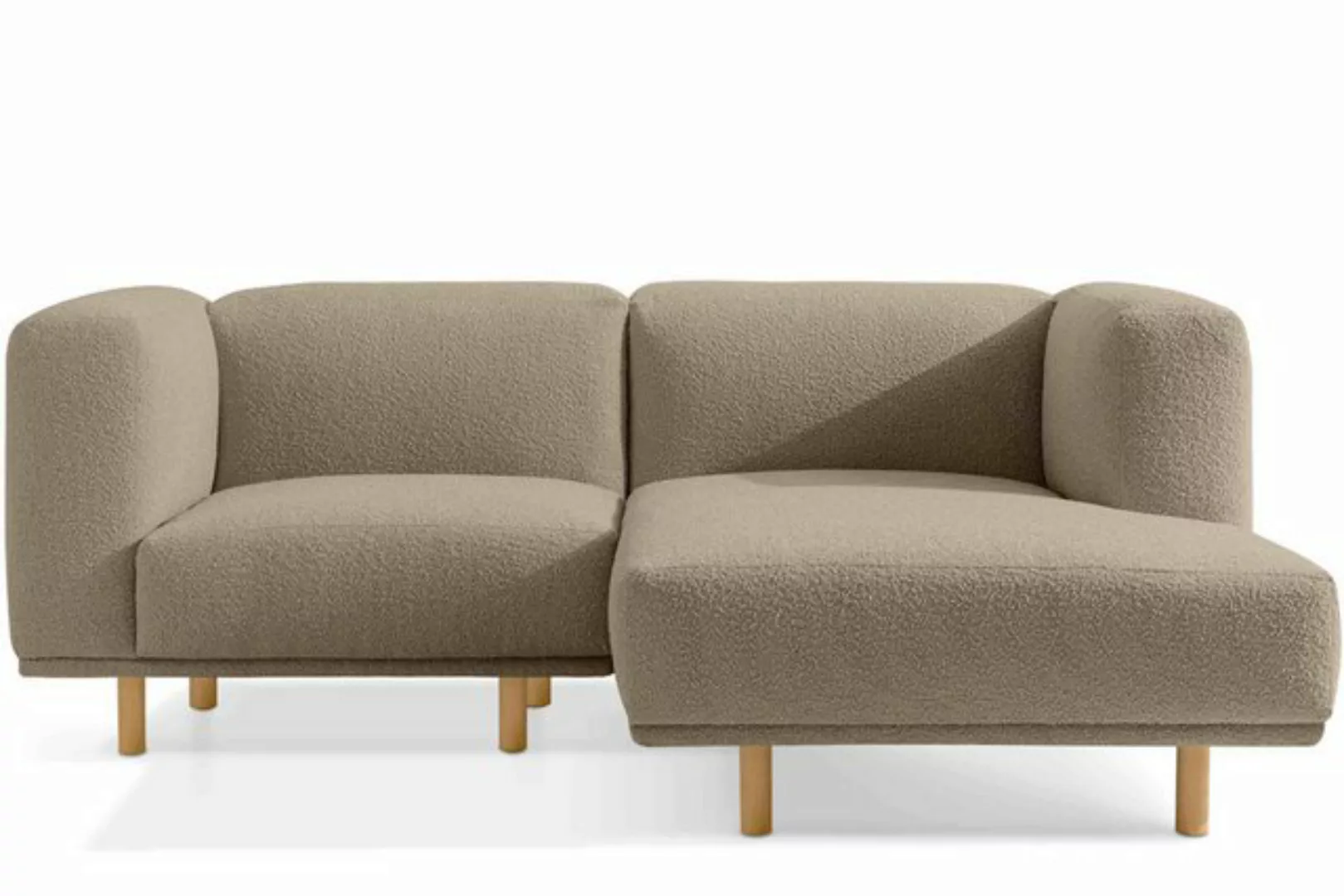 KONSIMO® Ecksofa FOSERO Ecksofa rechts, hergestellt in der EU, handgearbeit günstig online kaufen