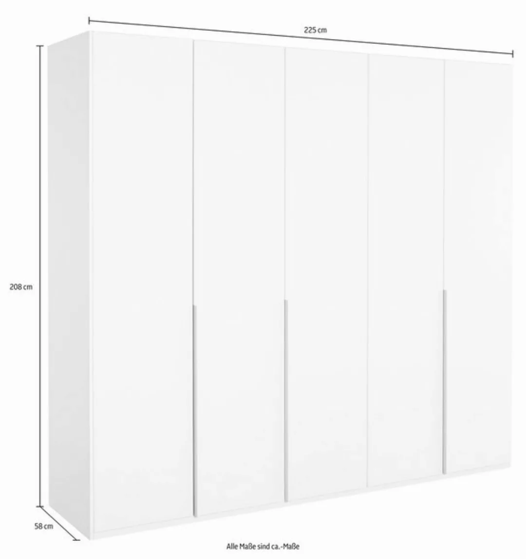 Wimex Kleiderschrank New York in vielen Breiten, 208 oder 236cm hoch günstig online kaufen