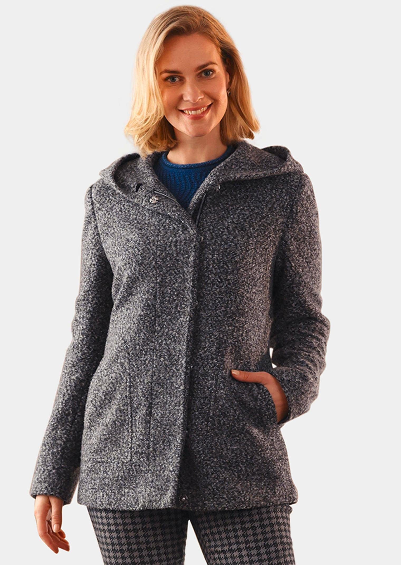 GOLDNER Winterjacke Unentbehrliche Boucle-Jacke mit feinen günstig online kaufen