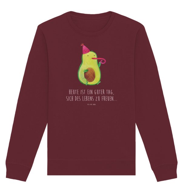 Mr. & Mrs. Panda Longpullover Größe XXL Avocado Feier - Burgundy - Geschenk günstig online kaufen