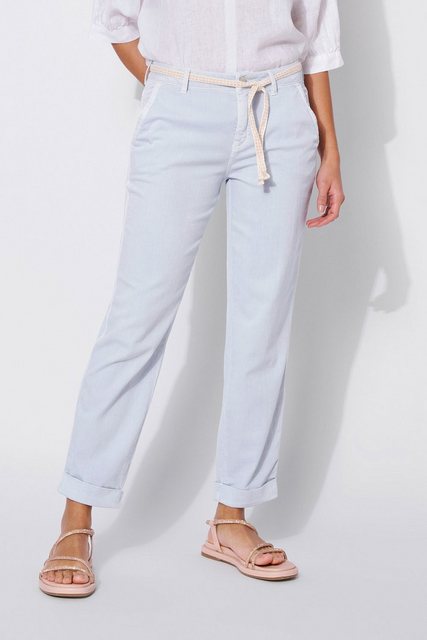 ROSNER 7/8-Jeans May_295 mit glitzerndem Bindegürtel günstig online kaufen