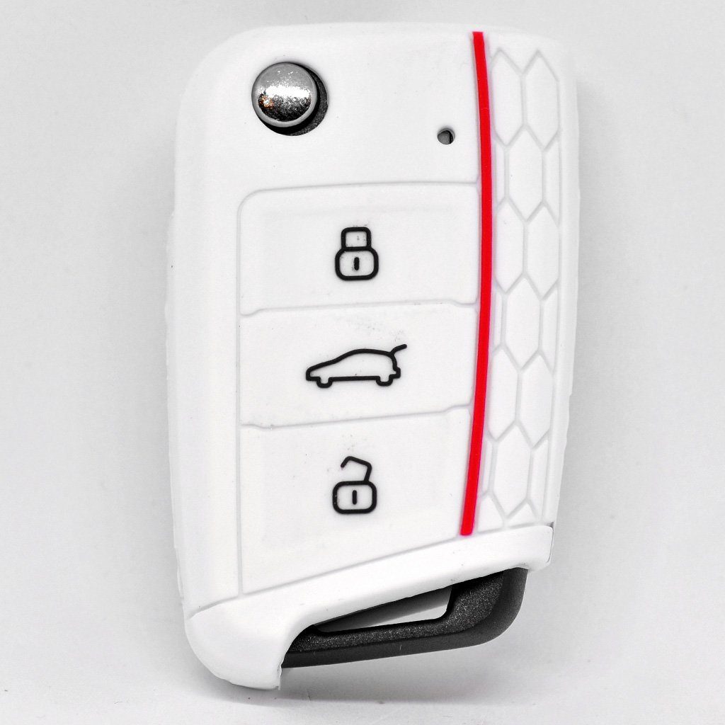 mt-key Schlüsseltasche Autoschlüssel Softcase Silikon Schutzhülle günstig online kaufen