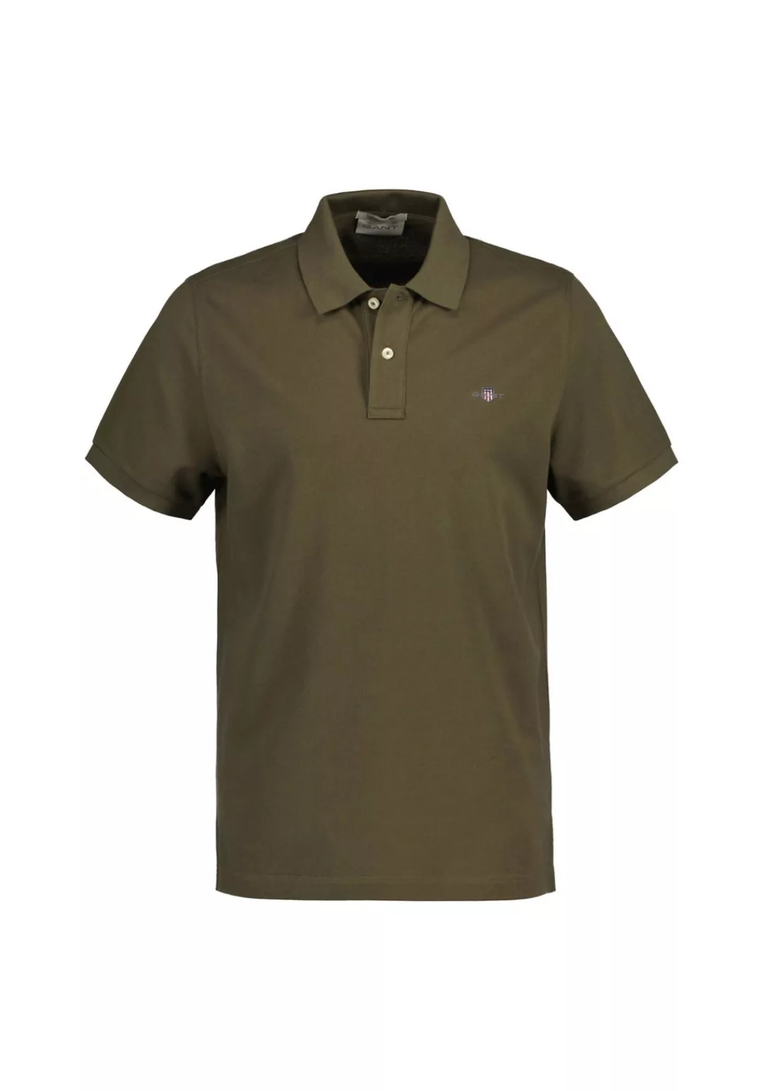 Gant Poloshirt "SLIM SHIELD SS PIQUE POLO", mit Logostickerei auf der Brust günstig online kaufen