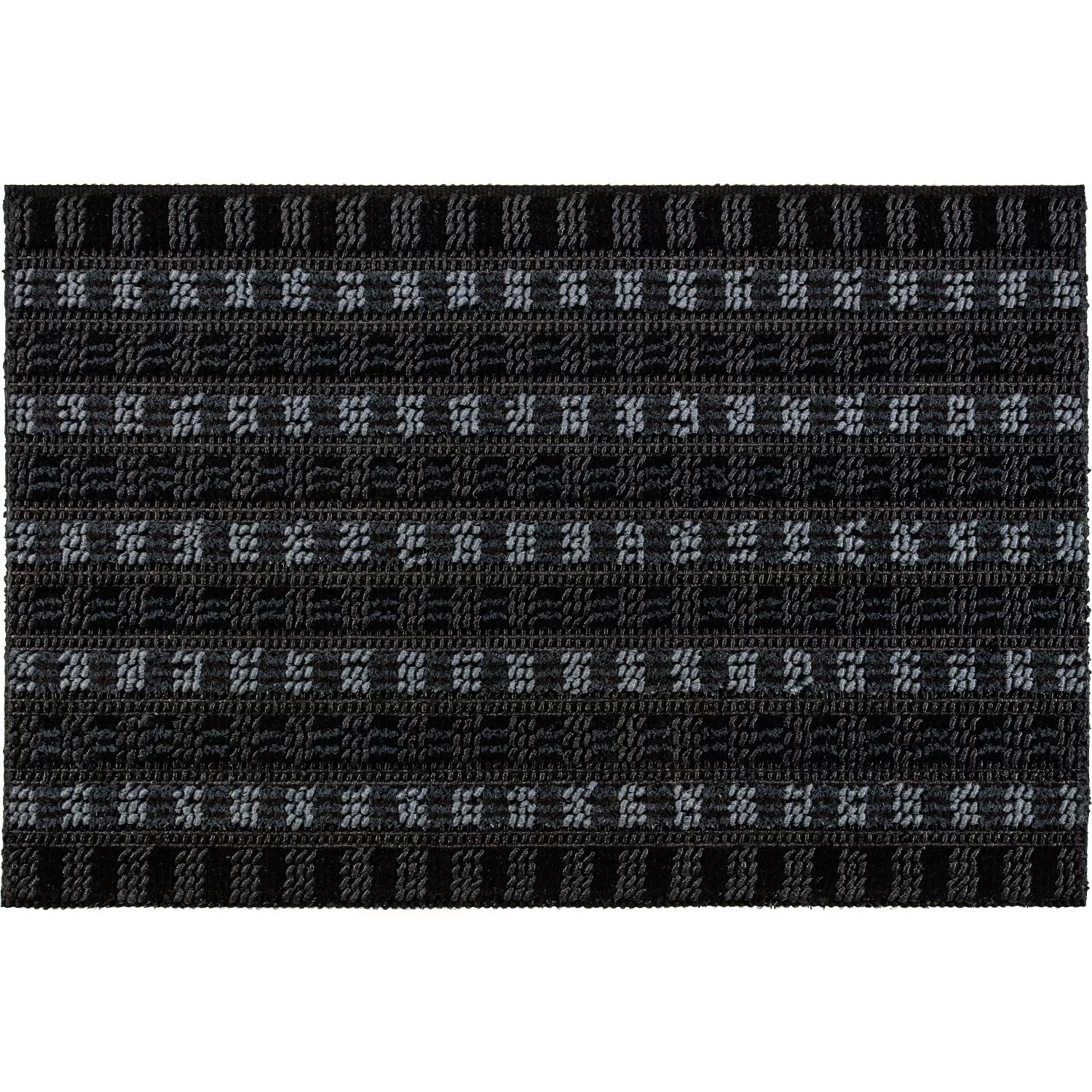 OBI Fußmatte Quadro Schwarz 40 cm x 60 cm günstig online kaufen