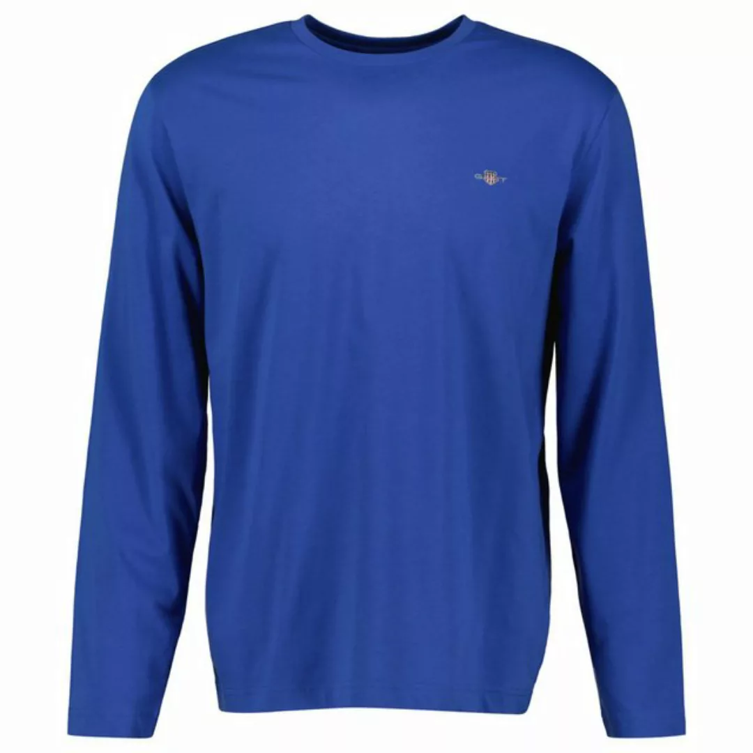 Gant T-Shirt Herren Longsleeve - REGULAR SHIELD LS, Shirt, (Packung, 1er Pa günstig online kaufen