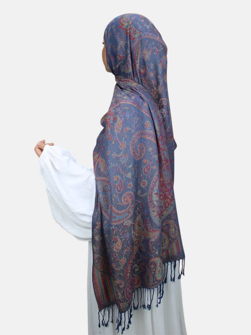 Aymasal Kopftuch Safae Pashmina Muster Hijab günstig online kaufen