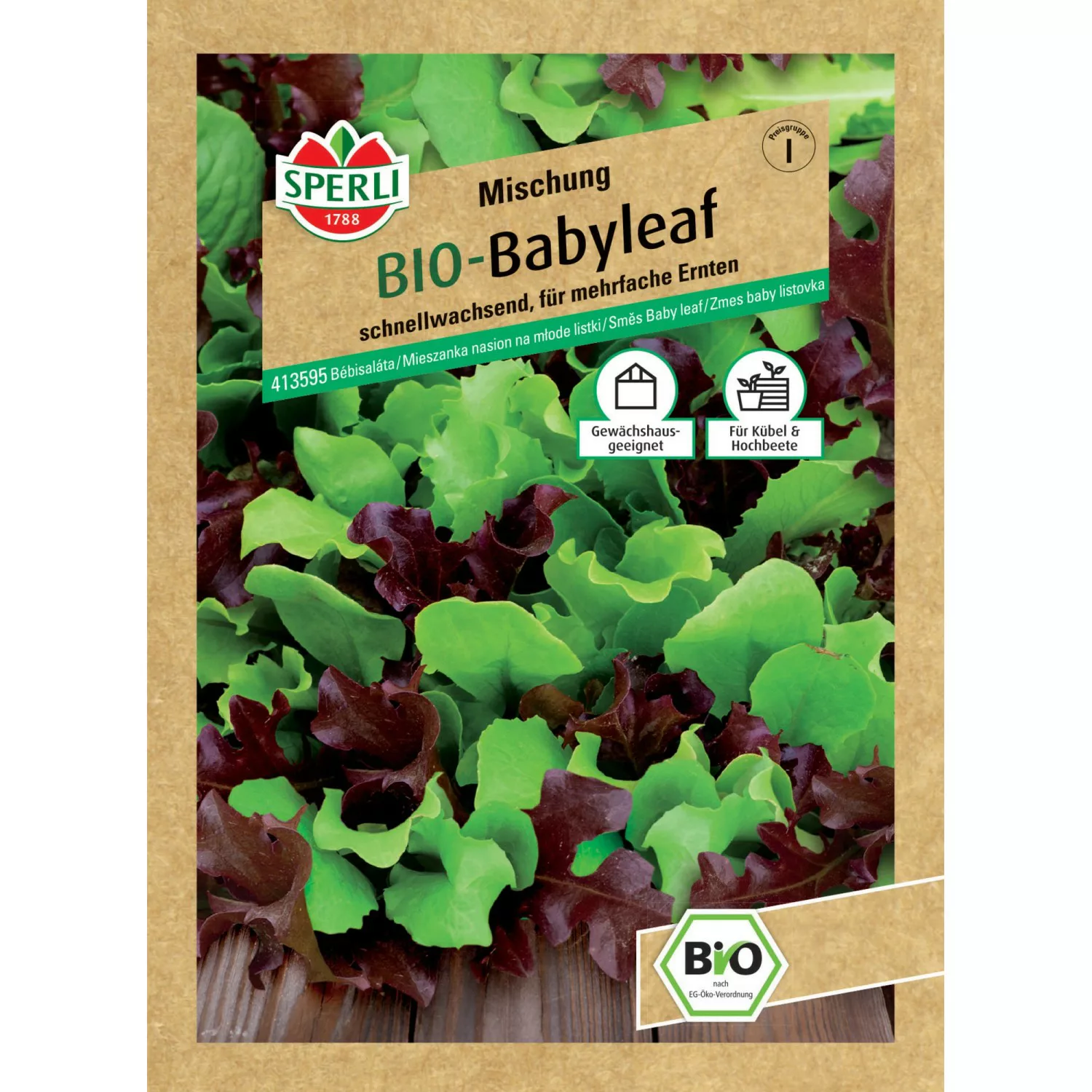 Sperli Bio Babyleafsalat Mischung günstig online kaufen