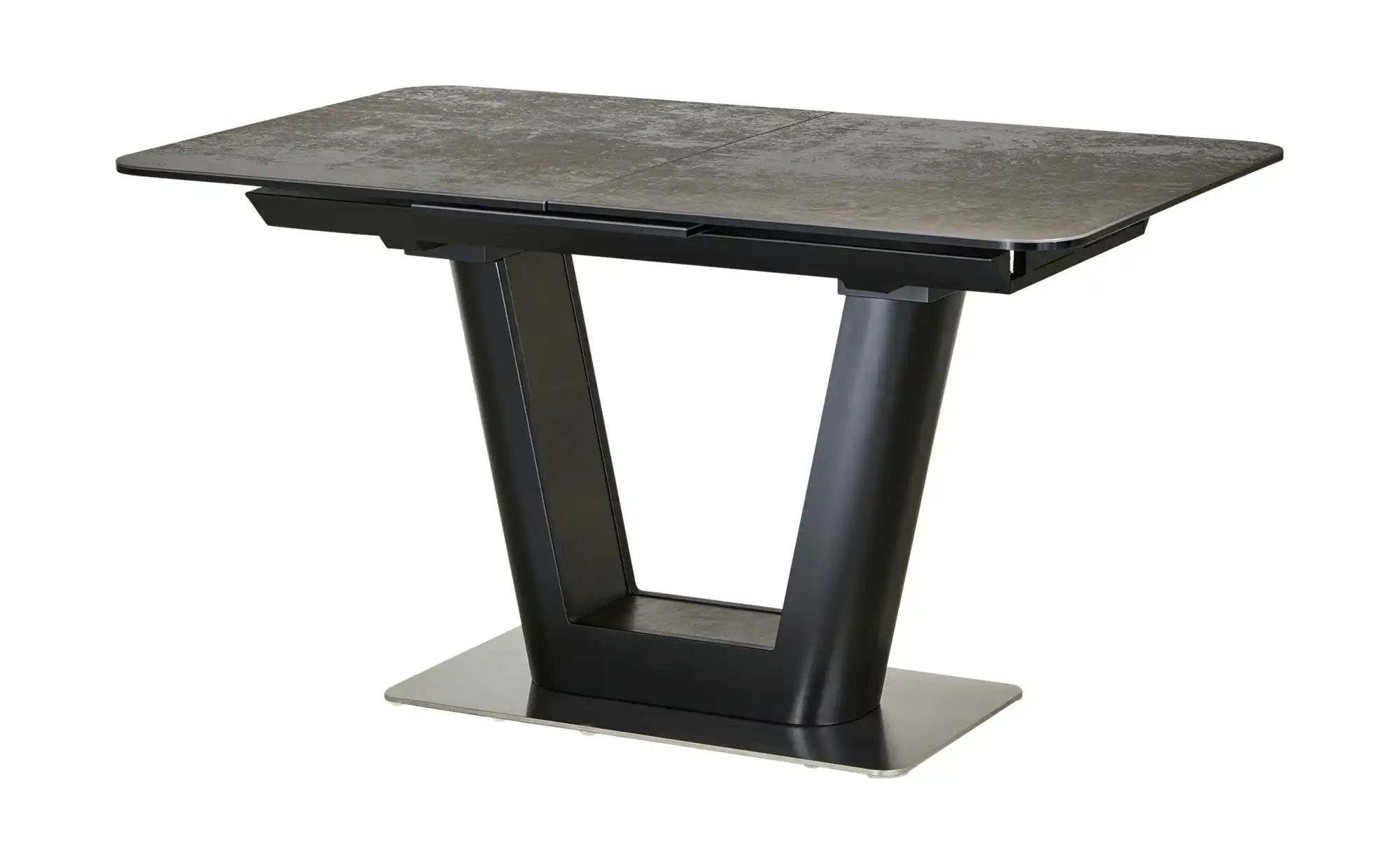 uno Säulentisch mit Keramikplatte Dusk ¦ schwarz ¦ Maße (cm): B: 85 H: 76 T günstig online kaufen