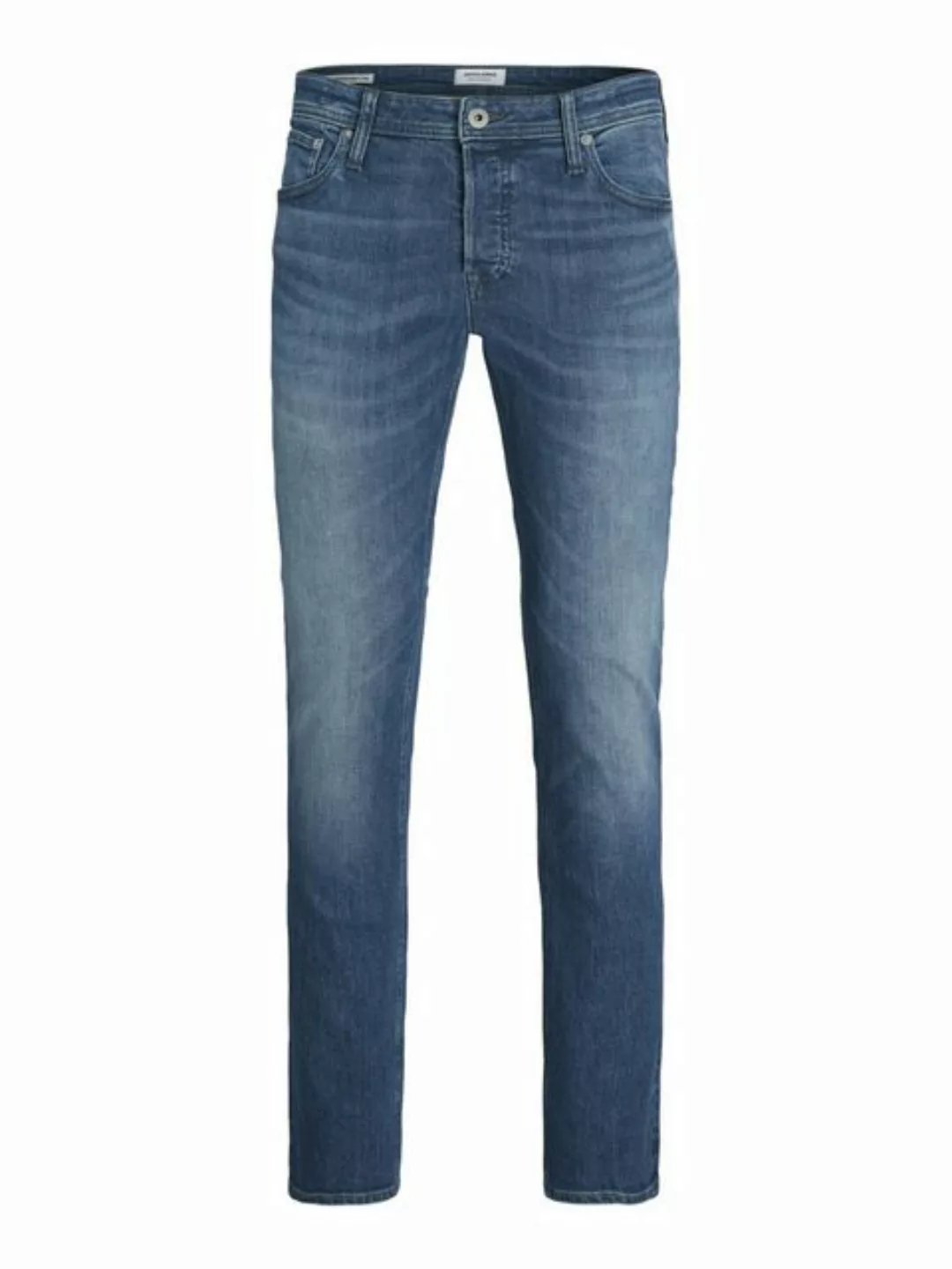 Jack & Jones Herren Jeans JJITIM JJORIGINAL AM 784 - Slim Fit - Blau - Blue günstig online kaufen