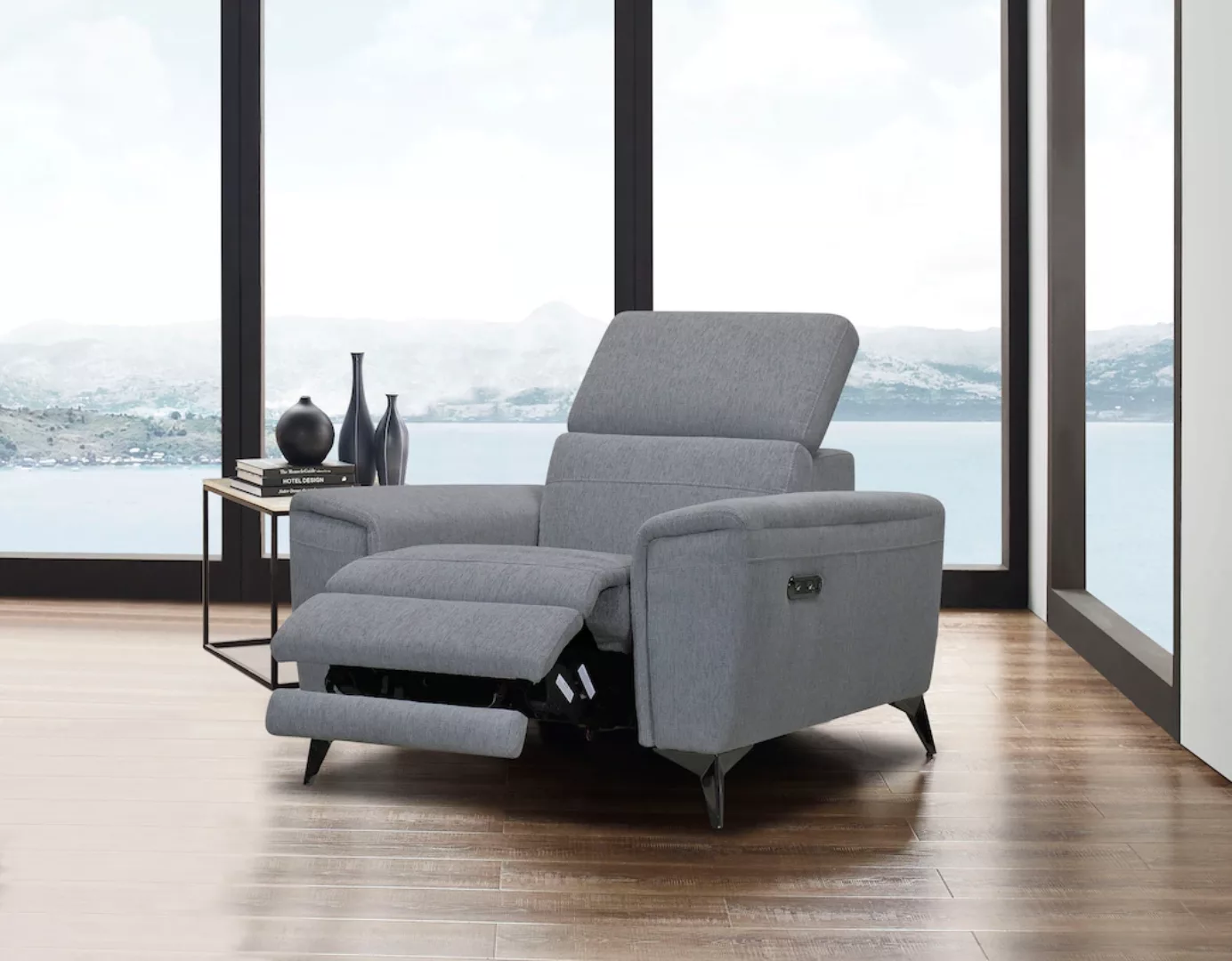 Places of Style Sessel "Theron", elektrische Relaxfunktion, USB-Anschluss, günstig online kaufen