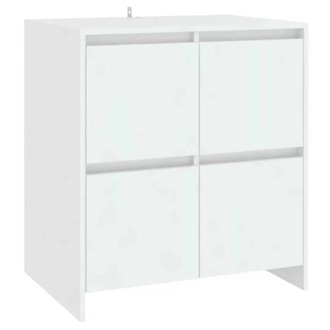 Sideboard Weiß 70x41x75 Cm Spanplatte günstig online kaufen