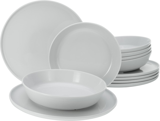 CreaTable Tafelservice »Geschirr-Set Chef Collection«, (Set, 12 tlg., Telle günstig online kaufen