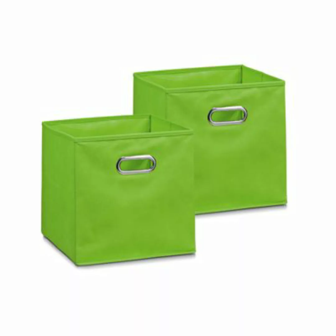 HTI-Living Aufbewahrungsbox Vlies Grün 2er-Set grün günstig online kaufen